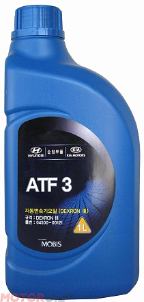 Трансмиссионное масло HYUNDAI ATF 3 DEXRON III фото 1 Трансмиссионное масло HYUNDAI ATF 3 DEXRON III preview 1