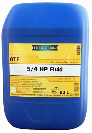 Трансмиссионное масло RAVENOL Automatik-Getriebeol ATF 5/4 HP Fluid фото 1 Трансмиссионное масло RAVENOL Automatik-Getriebeol ATF 5/4 HP Fluid preview 1