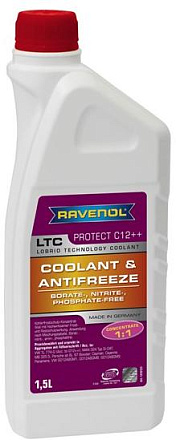 Антифриз RAVENOL LTC Protect C12++ Concentrate preview 1