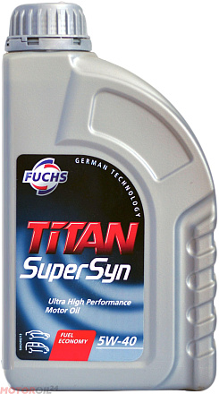FUCHS Titan Supersyn 5W-40 preview 1