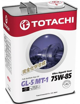 Трансмиссионное масло TOTACHI Ultra Hypoid Gear 75W-85 фото 1 Трансмиссионное масло TOTACHI Ultra Hypoid Gear 75W-85 preview 1