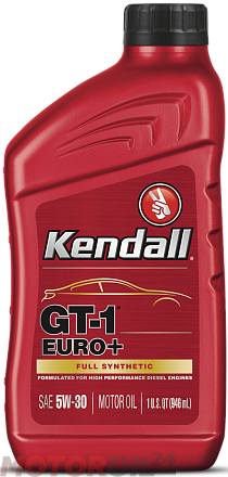 KENDALL GT-1 Euro+ Full Synthetic Motor Oil SAE 5W-30 preview 1