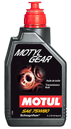 Трансмиссионное масло MOTUL Motylgear 75W-80