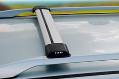 Багажник на рейлинги FICOPRO R-44 S (серебристый)