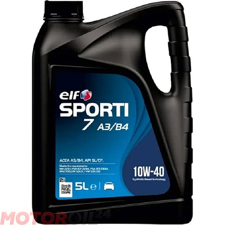 ELF Sporti 7 10W-40 фото 1 ELF Sporti 7 10W-40 preview 1