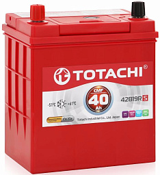 Аккумулятор TOTACHI KOR CMF 40 RS 42B19RS