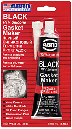Герметик силиконовый ABRO черный