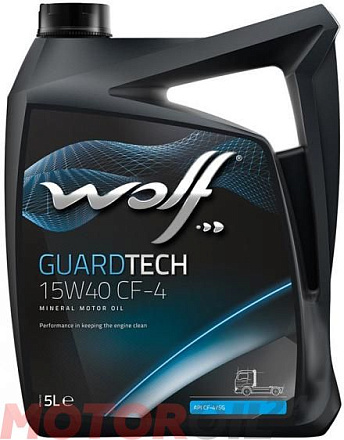 WOLF Guard Tech 15W-40 CF-4 фото 1 WOLF Guard Tech 15W-40 CF-4 preview 1