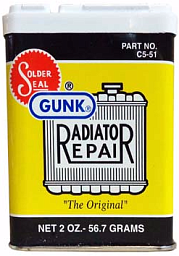 Герметик радиатора GUNK Radiator Repair Powder