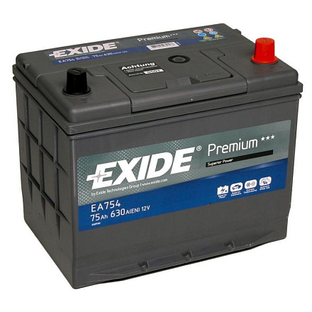 Аккумулятор EXIDE EA754 preview 1