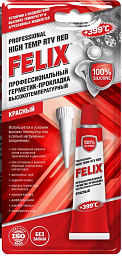 Герметик-прокладка высокотемпературный красный FELIX Professional High Temp RTV Red