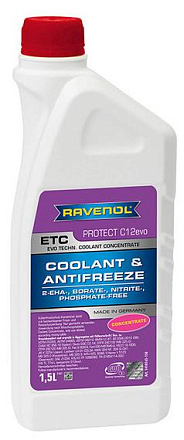 Антифриз RAVENOL ETC Concentrate Protect C12evo preview 1
