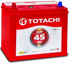 Аккумулятор TOTACHI CMF 55B24 45 R