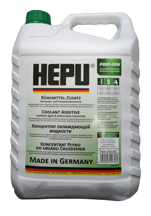 Антифриз концентрат зеленый HEPU Coolant G11 preview 1