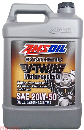 AMSOIL V-Twin Synthetic Motorcycle Oil 20W-50 фото 1 AMSOIL V-Twin Synthetic Motorcycle Oil 20W-50 preview 1