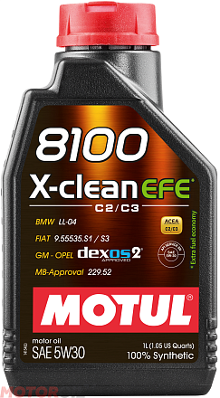 MOTUL 8100 X-clean EFE 5W-30 preview 1