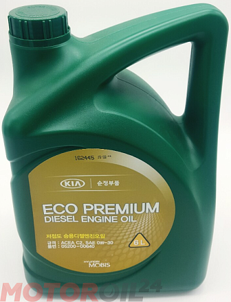 HYUNDAI Eco Premium Diesel Engine Oil 0W-30 preview 1
