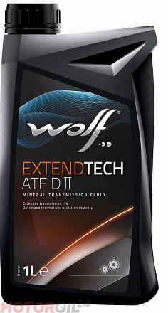 Трансмиссионное масло WOLF ExtendTech ATF DII   фото 1 Трансмиссионное масло WOLF ExtendTech ATF DII   preview 1