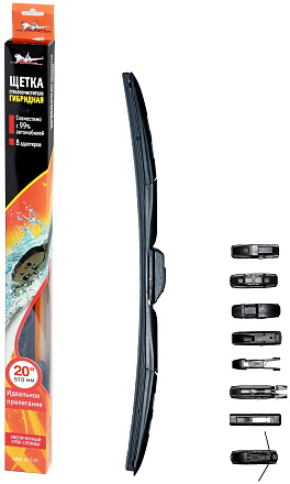 Щетка стеклоочистителя AIRLINE гибридная 510 мм (20)  preview 1