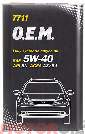 MANNOL 7711 O.E.M. for Daewoo GM 5W-40 preview 1