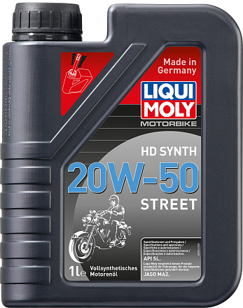 LIQUI MOLY Motorbike HD Synth Street 20W-50 фото 2 LIQUI MOLY Motorbike HD Synth Street 20W-50 preview 2