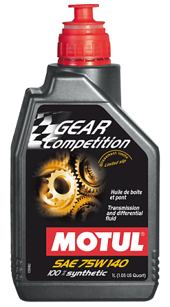 Трансмиссионное масло MOTUL Gear Competition 75W-140 фото 1 Трансмиссионное масло MOTUL Gear Competition 75W-140 preview 1