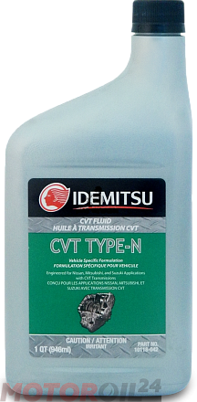 Трансмиссионное масло IDEMITSU CVT Type N фото 1 Трансмиссионное масло IDEMITSU CVT Type N preview 1
