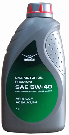 UAZ Motor Oil Premum 5W-40  фото 1 UAZ Motor Oil Premum 5W-40  preview 1