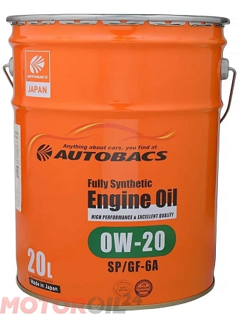 AUTOBACS Fully Synthetic 0W-20 SP/GF-6A preview 1