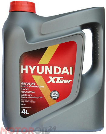 HYUNDAI XTeer Gasoline Ultra Protection 5W-50 SN фото 1 HYUNDAI XTeer Gasoline Ultra Protection 5W-50 SN preview 1