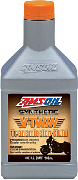 Трансмиссионное масло AMSOIL V-Twin Synthetic Transmission Fluid