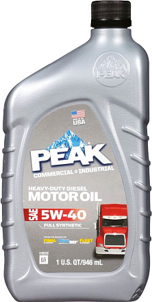 PEAK Heavy Duty Full Synthetic Motor Oil 5W-40 фото 1 PEAK Heavy Duty Full Synthetic Motor Oil 5W-40 preview 1