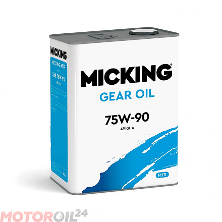 Трансмиссионное масло MICKING Gear Oil 75W-90 GL-4 фото 1 Трансмиссионное масло MICKING Gear Oil 75W-90 GL-4 preview 1