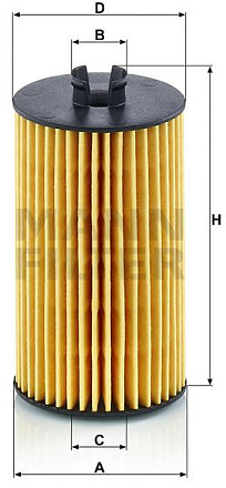 Масляный фильтр MANN HU6018Z preview 2