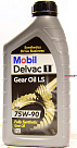 Трансмиссионное масло MOBIL Delvac 1 Gear Oil LS 75W-90