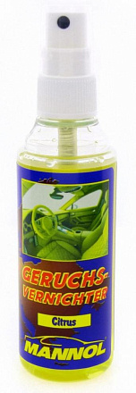 Нейтрализатор запахов MANNOL Citrus фото 1 Нейтрализатор запахов MANNOL Citrus preview 1