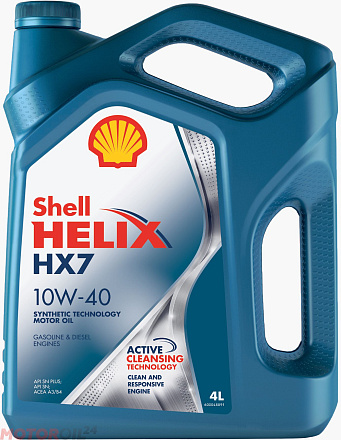 SHELL Helix HX7 10W-40 SN Plus фото 1 SHELL Helix HX7 10W-40 SN Plus preview 1