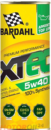 BARDAHL XTEC 5W-40 preview 1