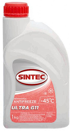 Антифриз красный SINTEC Ultra G11 preview 1