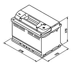 Аккумулятор BOSCH 0092S40070