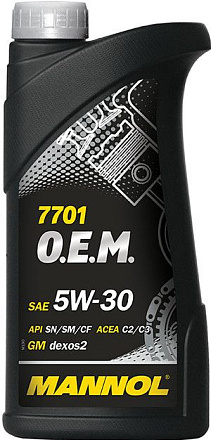 MANNOL 7701 O.E.M. for Chevrolet Opel 5W-30 фото 1 MANNOL 7701 O.E.M. for Chevrolet Opel 5W-30 preview 1