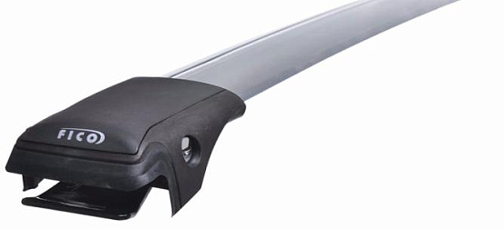 Багажник на рейлинги FICOPRO R-44 S (серебристый) preview 4