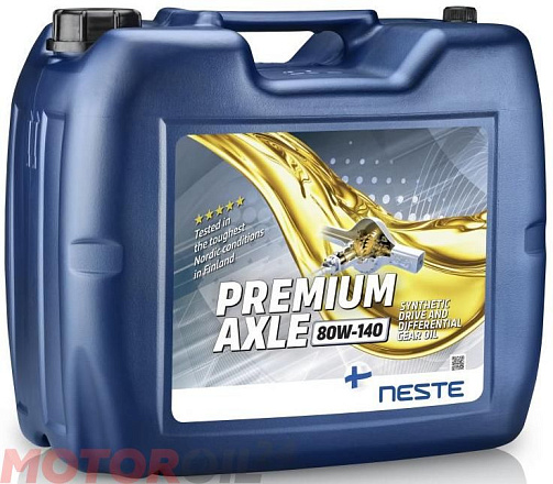 Трансмиссионное масло NESTE Premium Axle 80W-140 preview 1