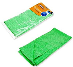 Салфетка из микрофибры AIRLINE зеленая (50x70 см)