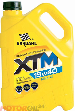 BARDAHL XTM 15W-40 фото 1 BARDAHL XTM 15W-40 preview 1