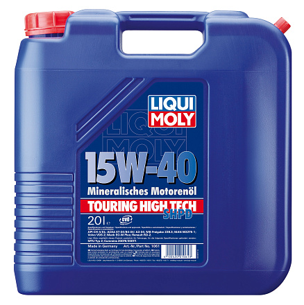 LIQUI MOLY Touring High Tech SHPD-Motoroil Basic 15W-40 preview 1