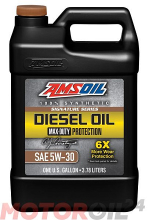 AMSOIL Signature Series Max-Duty Synthetic Diesel Oil 5W-30 фото 1 AMSOIL Signature Series Max-Duty Synthetic Diesel Oil 5W-30 preview 1