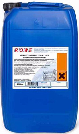 Антифриз концентрат фиолетовый ROWE Hightec Antefreeze AN G12 ++ preview 1