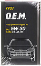 MANNOL 7703 O.E.M. for Peugeot Citroen 5W-30