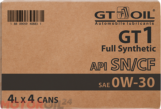 GT-OIL GT1 SAE 0W-30 фото 1 GT-OIL GT1 SAE 0W-30 preview 1